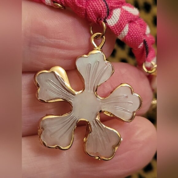 Free People NWT anklet braided band mixed charms or a bracelet - Picture 5 of 9